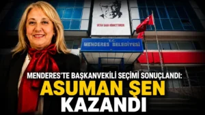 Mendereste başkanvekili seçimi sonuçlandı Asuman Şen kazandı