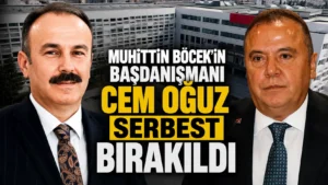Muhittin Böcekin Başdanışmanı Cem Oğuz Serbest Bırakıldı