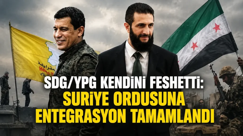 SDGYPG kendini feshetti Suriye ordusuna entegrasyon tamamlandı (1)