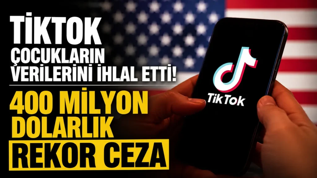 TikTok Çocukların Verilerini İhlal Etti 400 Million Dolarlık Rekor Rekor Ceza