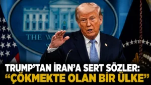 Trumptan İrana sert sözler “Çökmekte olan bir ülke” (1)