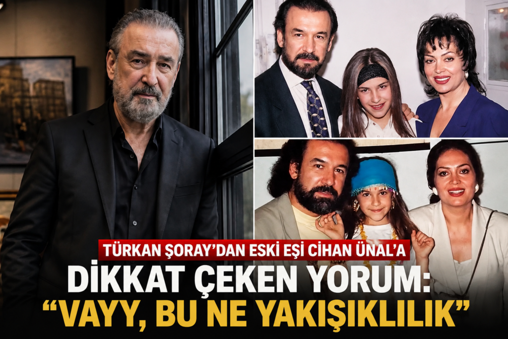 Türkan Şoraydan eski eşi Cihan Ünala dikkat çeken yorum Vayy, bu ne yakışıklılık