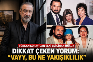 Türkan Şoraydan eski eşi Cihan Ünala dikkat çeken yorum Vayy, bu ne yakışıklılık