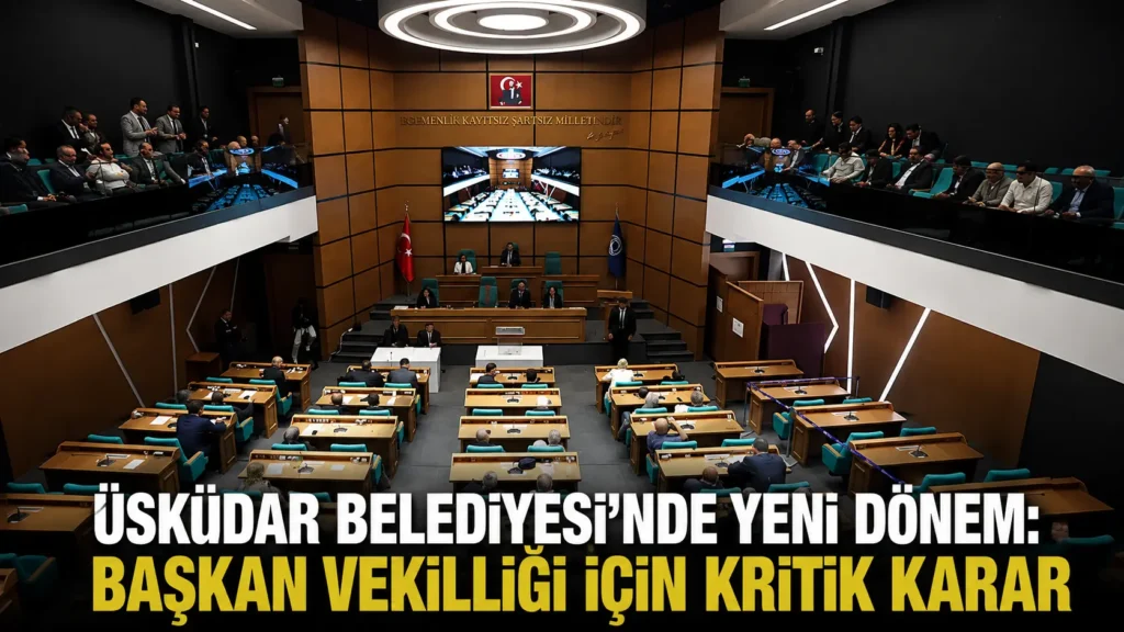 Üsküdar Belediyesinde Yeni Dönem Başkan Vekilliği İçin Kritik Karar (1)