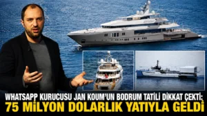 WhatsApp Kurucusu Jan Koumun Bodrum Tatili Dikkat Çekti 75 Milyon Dolarlık Yatıyla Geldi